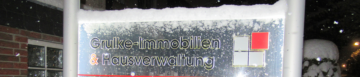 Headerbild über uns / das Bild zeigt unser Firmenschild 